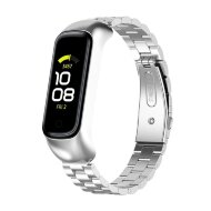 Стальной браслет для Samsung Galaxy Fit 2 SM-R220 (серебряный) Стальной браслет для Samsung Galaxy Fit 2 SM-R220 (серебряный)
