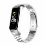 Стальной браслет для Samsung Galaxy Fit 2 SM-R220 (серебряный)