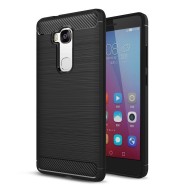 Чехол-накладка Carbon Fibre для Huawei Honor 5X (черный)