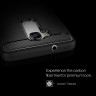 Чехол-накладка Carbon Fibre для Huawei Honor 5X (черный)