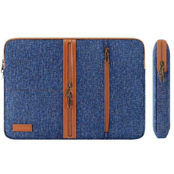 Тканевый чехол DOMISO для ноутбука и Macbook 13,3 дюйма (LP11 голубой)