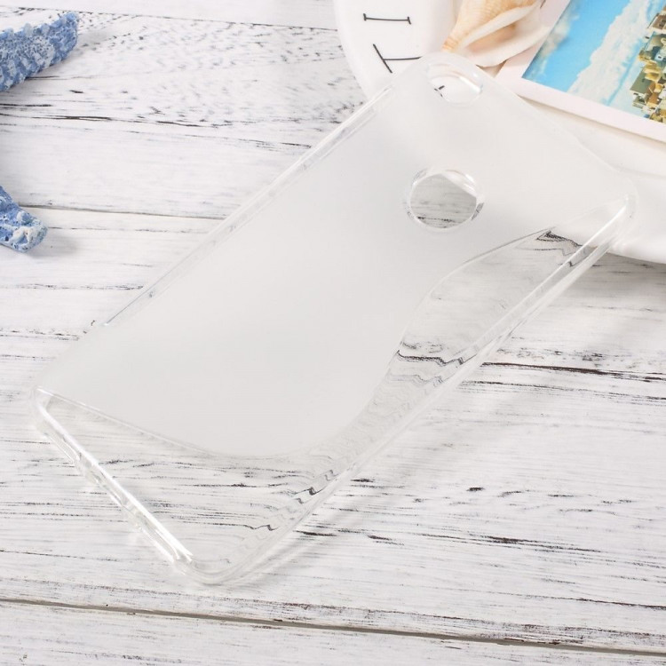 Нескользящий чехол для Huawei Honor 8 lite (прозрачный)