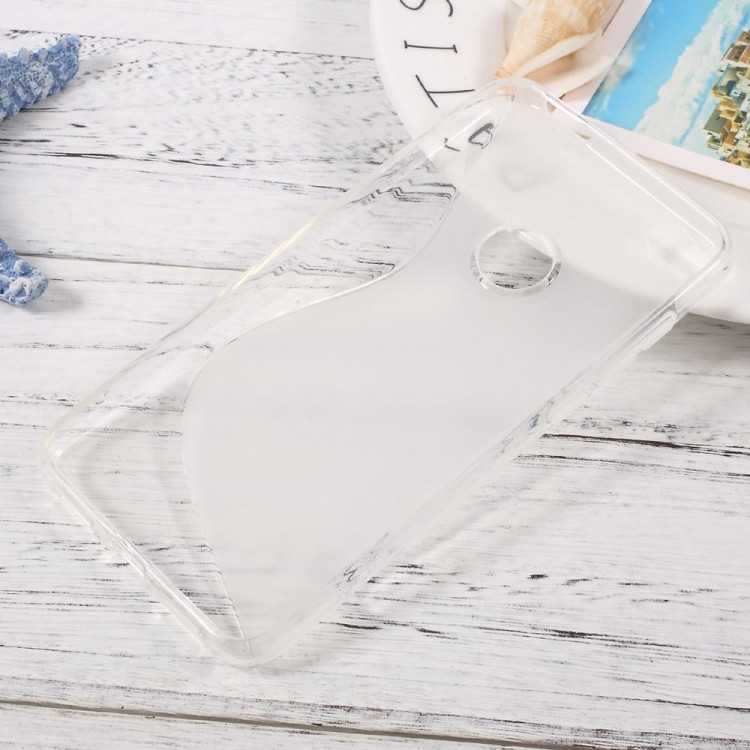 Нескользящий чехол для Huawei Honor 8 lite (прозрачный)