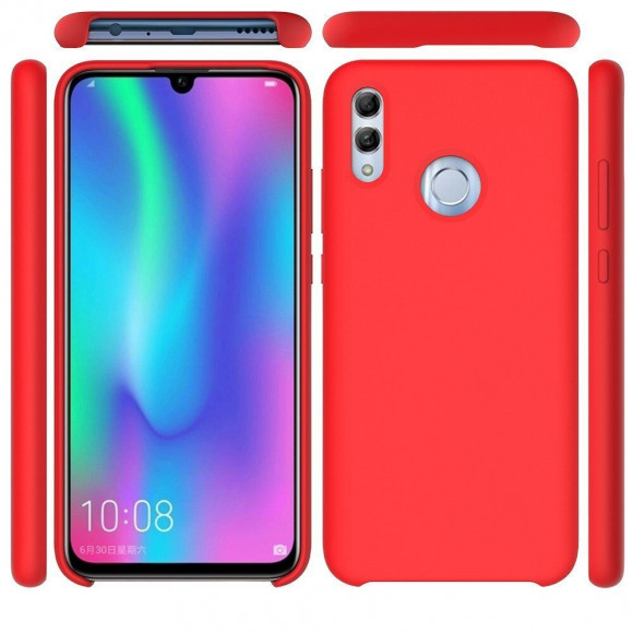 Силиконовый чехол Mobile Shell для Huawei Honor 10 Lite / P Smart (2019) (красный) Силиконовый чехол Mobile Shell для Huawei Honor 10 Lite / P Smart (2019) (красный)