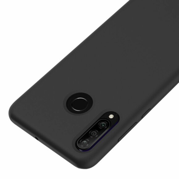 Силиконовый чехол Mobile Shell для Huawei P30 Lite / Huawei nova 4e / Honor 20S (MAR-LX1H) (черный) Силиконовый чехол Mobile Shell для Huawei P30 Lite / Huawei nova 4e / Honor 20S (MAR-LX1H) (черный)
