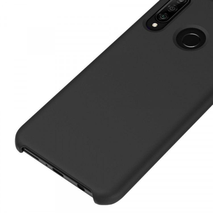 Силиконовый чехол Mobile Shell для Huawei P30 Lite / Huawei nova 4e / Honor 20S (MAR-LX1H) (черный)