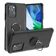 Чехол Armor Shockproof Ring Holder для Infinix Note 10 Pro (черный) Чехол Armor Shockproof Ring Holder для Infinix Note 10 Pro (черный)