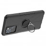 Чехол Armor Shockproof Ring Holder для Infinix Note 10 Pro (черный)