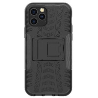 Чехол Hybrid Armor для iPhone 12 / iPhone 12 Pro (черный)