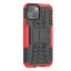 Чехол Hybrid Armor для iPhone 13 mini (черный + красный)