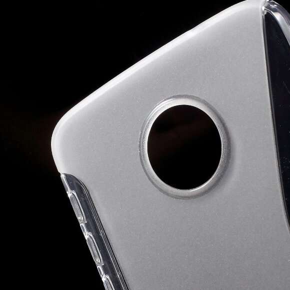 Нескользящий чехол для Motorola Moto Z (прозрачный) Нескользящий чехол для Motorola Moto Z (прозрачный)