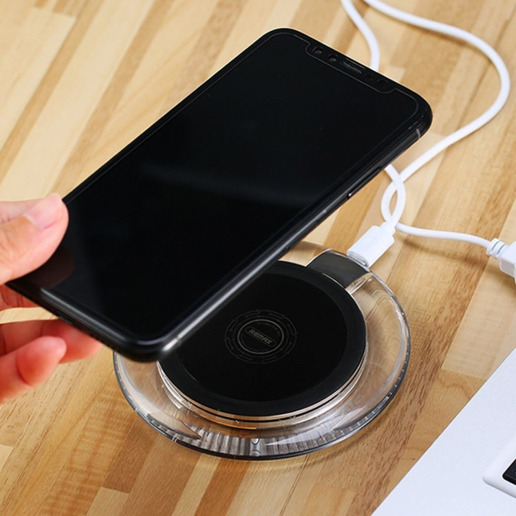 Беспроводное зарядное устройство Remax Saway (черный)