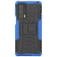 Чехол Hybrid Armor для Motorola Edge 20 (черный + голубой)