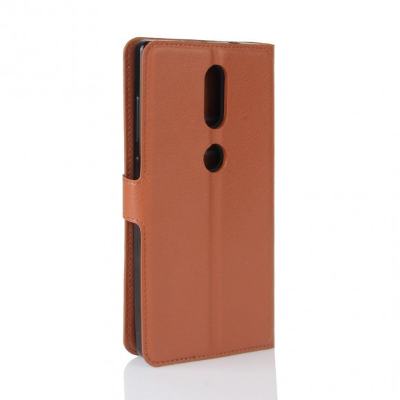 Чехол с визитницей для Lenovo Phab 2 Plus (коричневый)