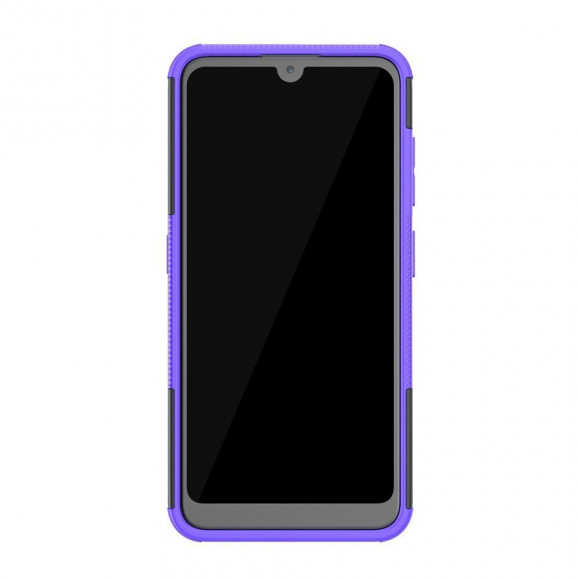 Чехол Hybrid Armor для Nokia 3.2 (черный + фиолетовый) Чехол Hybrid Armor для Nokia 3.2 (черный + фиолетовый)