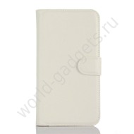 Чехол с визитницей для Asus Zenfone Zoom ZX551ML / ZX550ML (белый)