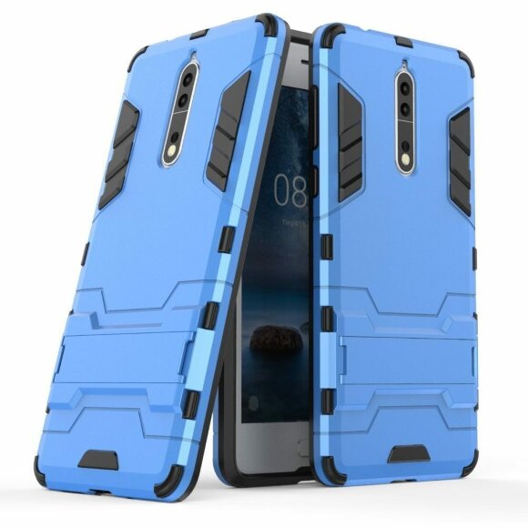 Чехол Duty Armor для Nokia 8 (голубой)