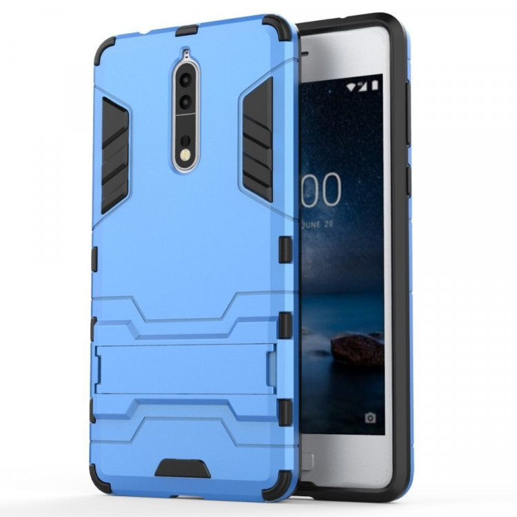 Чехол Duty Armor для Nokia 8 (голубой)