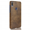 Чехол Litchi Texture для Asus Zenfone Max Pro (M1) ZB601KL / ZB602KL (коричневый)