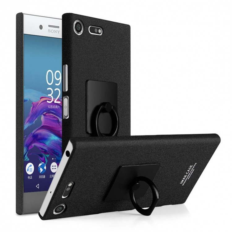 Чехол iMak Finger для Sony Xperia XZ Premium (черный)