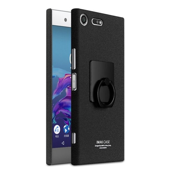 Чехол iMak Finger для Sony Xperia XZ Premium (черный) Чехол iMak Finger для Sony Xperia XZ Premium (черный)