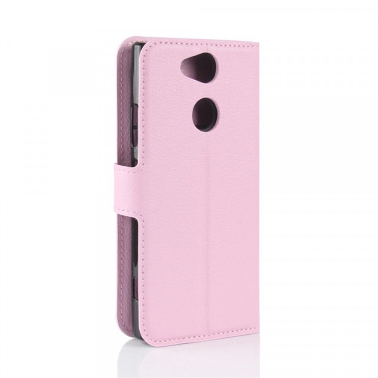 Чехол с визитницей для Sony Xperia XA2 (розовый)