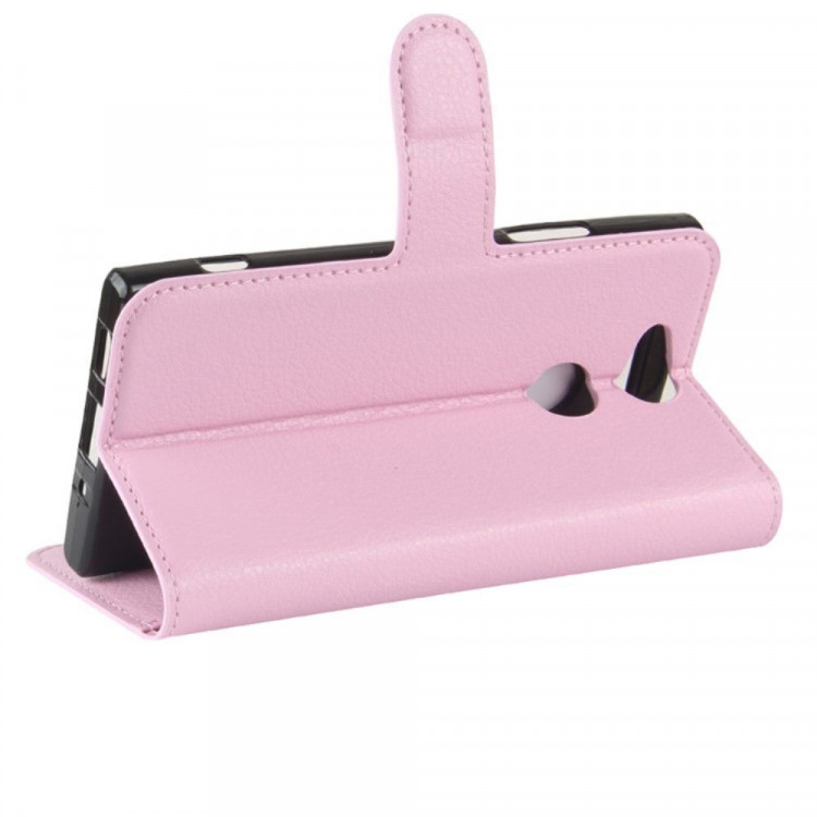 Чехол с визитницей для Sony Xperia XA2 (розовый)