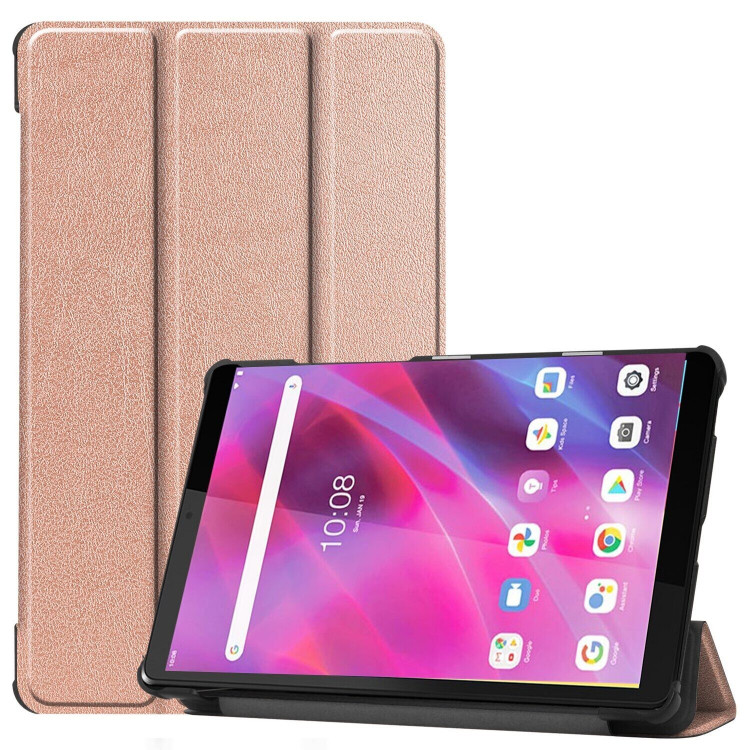 Планшетный чехол для Lenovo Tab M8 3rd Gen TB-8506, Lenovo Tab M8 TB-8505, TB-8705, Motorola Tab G20 (розовый)