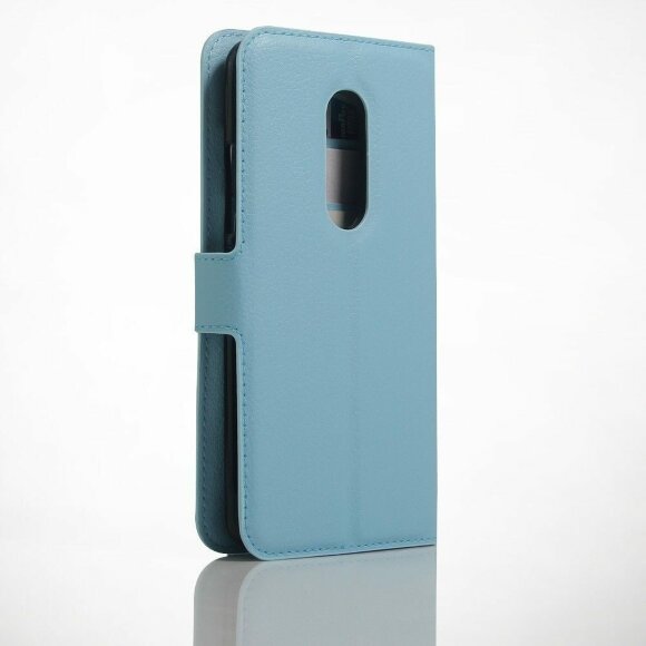 Чехол с визитницей для ZTE Axon 7 (голубой) Чехол с визитницей для ZTE Axon 7 (голубой)