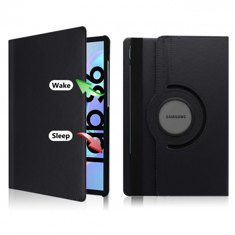 Поворотный чехол для Samsung Galaxy Tab S6 SM-T860 / SM-T865 (черный)