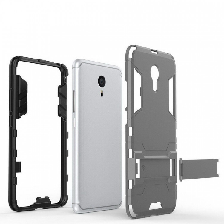 Чехол Duty Armor для Meizu Pro 6 (темно-серый)