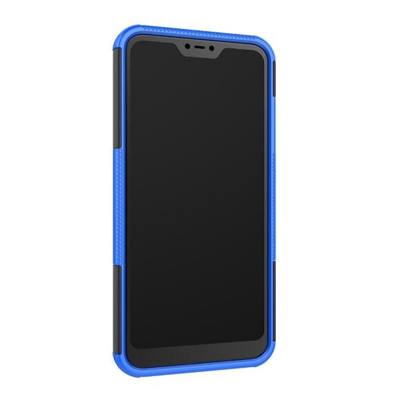 Чехол Hybrid Armor для Xiaomi Mi A2 Lite / Redmi 6 Pro (черный + голубой)