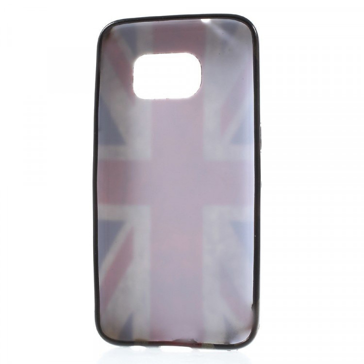 Чехол для Samsung Galaxy S7 (Винтажный флаг Великобритании)