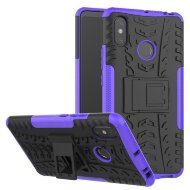 Чехол Hybrid Armor для Xiaomi Mi Max 3 (черный + фиолетовый) Чехол Hybrid Armor для Xiaomi Mi Max 3 (черный + фиолетовый)