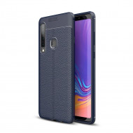 Чехол-накладка Litchi Grain для Samsung Galaxy A9 (2018) (темно-синий) Чехол-накладка Litchi Grain для Samsung Galaxy A9 (2018) (темно-синий)