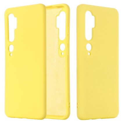 Силиконовый чехол Mobile Shell для Xiaomi Mi Note 10 / Mi Note 10 Pro / Mi CC9 Pro (желтый)
