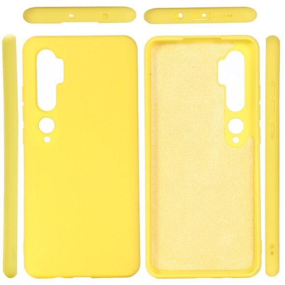 Силиконовый чехол Mobile Shell для Xiaomi Mi Note 10 / Mi Note 10 Pro / Mi CC9 Pro (желтый) Силиконовый чехол Mobile Shell для Xiaomi Mi Note 10 / Mi Note 10 Pro / Mi CC9 Pro (желтый)