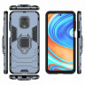 Чехол Armor Ring Holder для Redmi Note 9S / Note 9 Pro / Note 9 Pro Max (темно-синий)