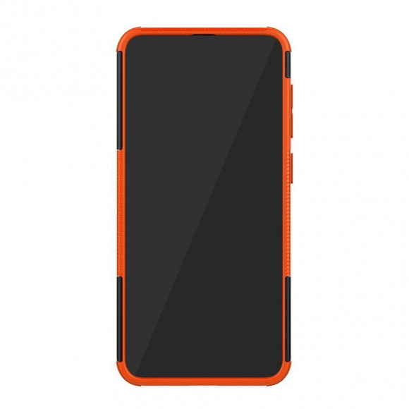 Чехол Hybrid Armor для Samsung Galaxy A30 / Galaxy A20 (черный + оранжевый) Чехол Hybrid Armor для Samsung Galaxy A30 / Galaxy A20 (черный + оранжевый)