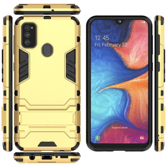 Чехол Duty Armor для Samsung Galaxy M30s / Galaxy M21 (золотой) Чехол Duty Armor для Samsung Galaxy M30s / Galaxy M21 (золотой)