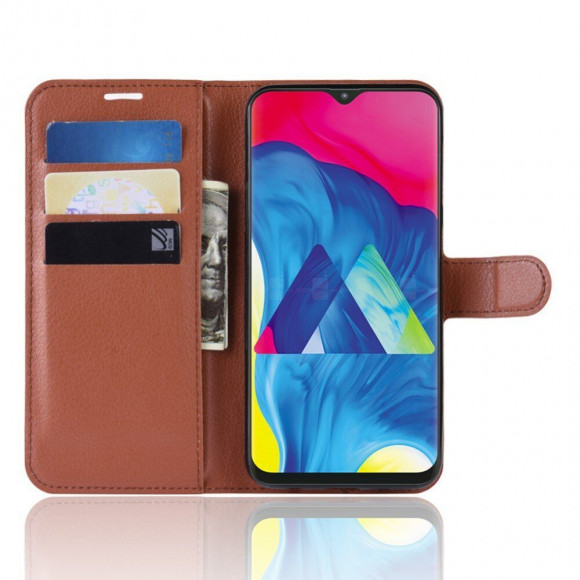 Чехол для Samsung Galaxy M10 (коричневый)