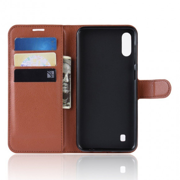 Чехол для Samsung Galaxy M10 (коричневый)