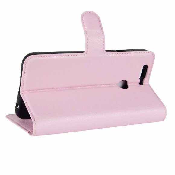 Чехол с визитницей для Huawei Nova 2 Plus (розовый) Чехол с визитницей для Huawei Nova 2 Plus (розовый)