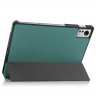 Планшетный чехол для Xiaomi Pad 5 Pro 12.4 дюйма (темно-зеленый)