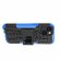 Чехол Hybrid Armor для iPhone 14 (черный + голубой)