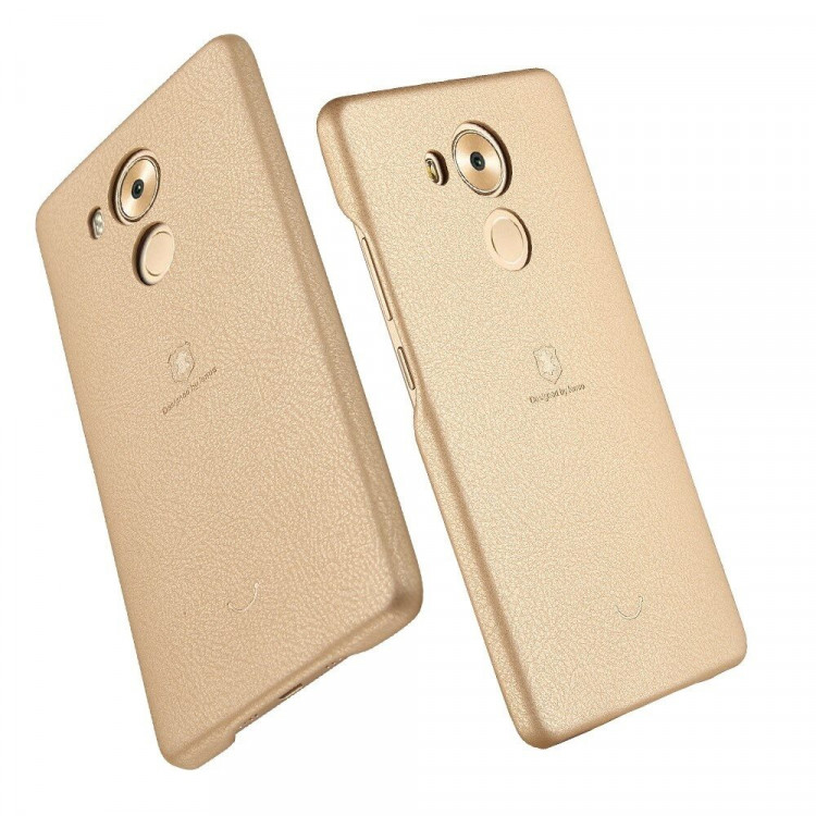 Кожаная накладка LENUO для Huawei Mate 8 (золотой)