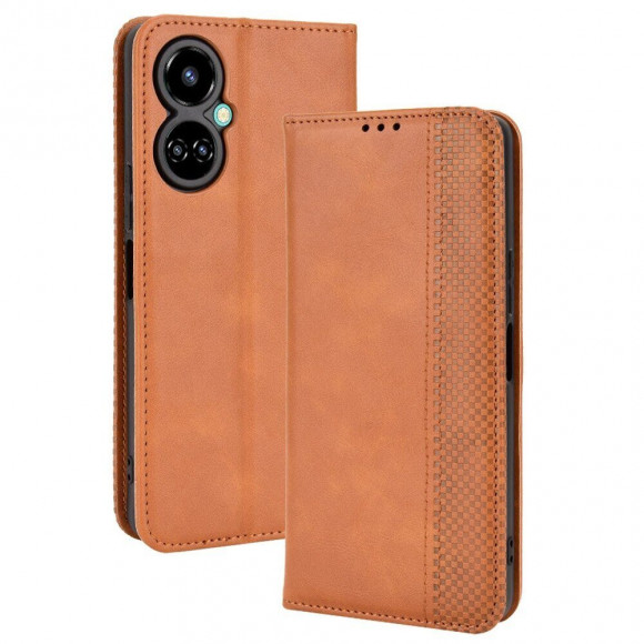 Чехол для Tecno Camon 19 Pro (коричневый)