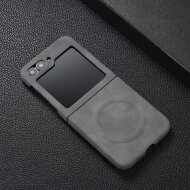 Чехол с MagSafe для Samsung Galaxy Z Flip5 (серый)
