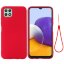 Силиконовый чехол Mobile Shell для Samsung Galaxy A22s 5G (красный)