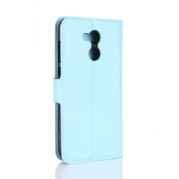 Чехол с визитницей для Huawei Honor 6A (голубой)
